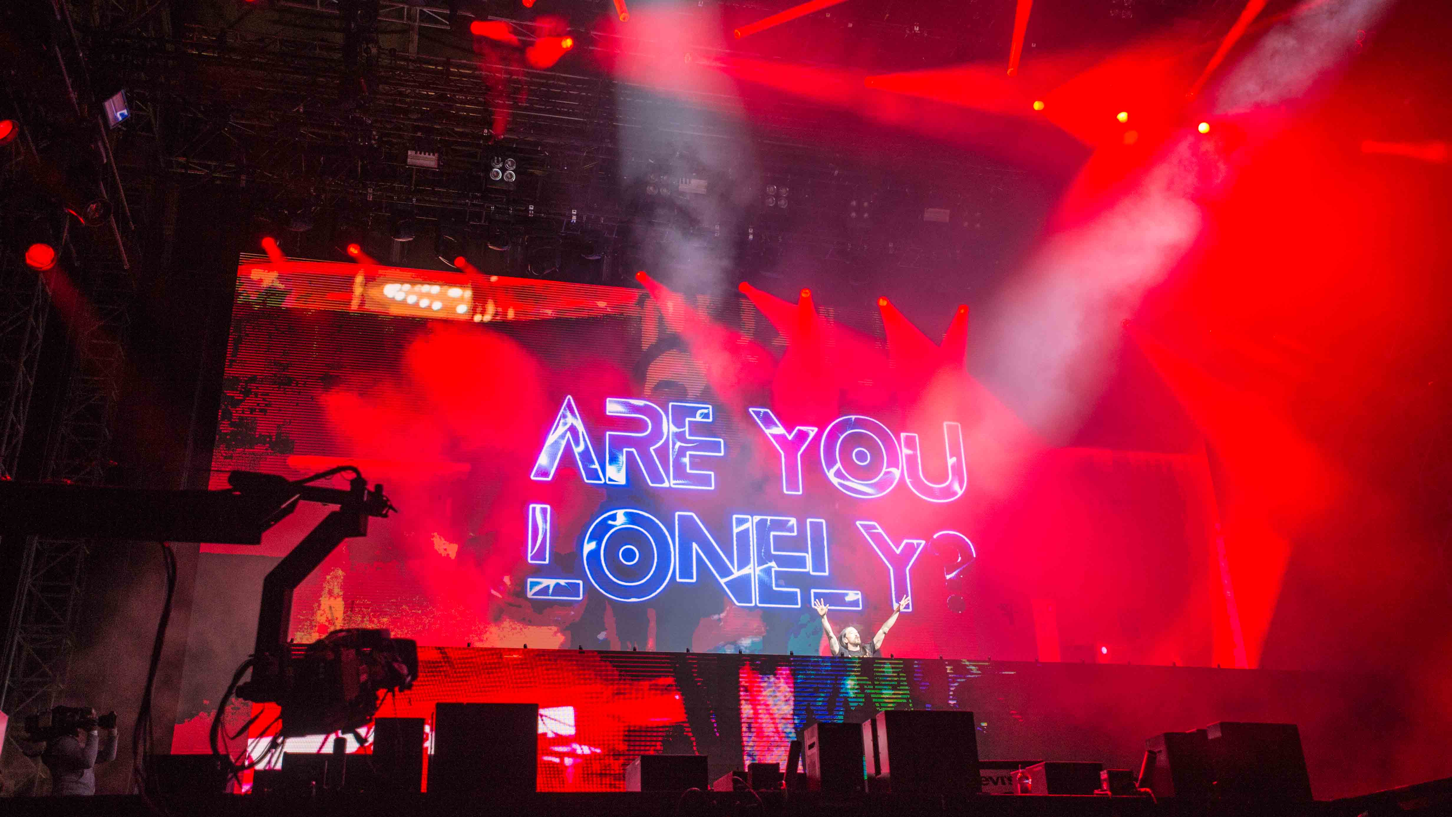 22.06.2019, Eichenring , Scheessel, GER, Festival, Konzert,Hurricane, Band  im Bild
"STEVE AOKI"
live auf der River Stage ...