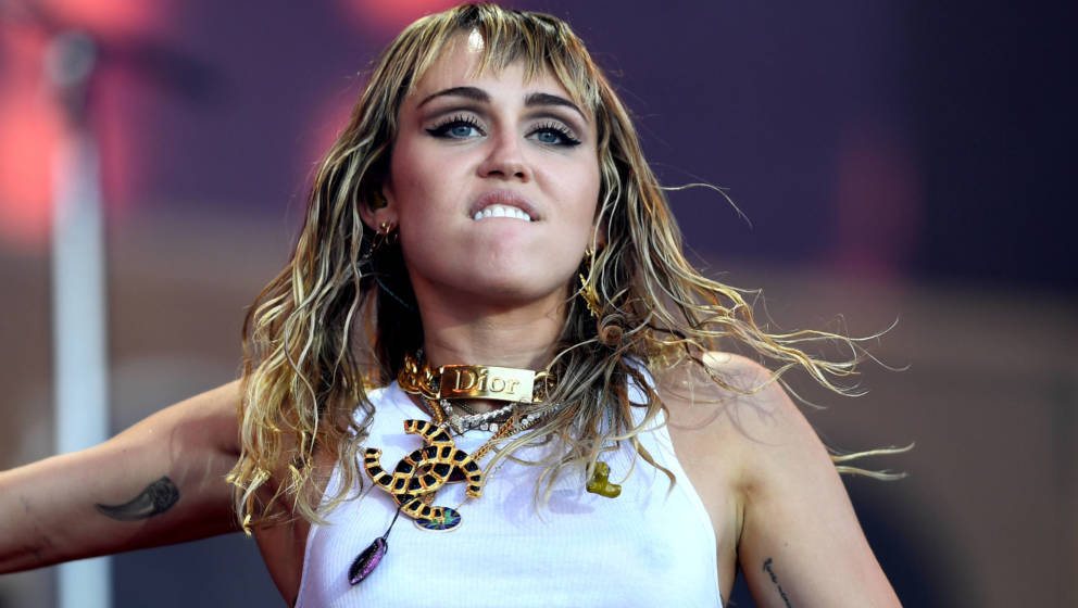 Miley Cyrus beim Glastonbury 2019
