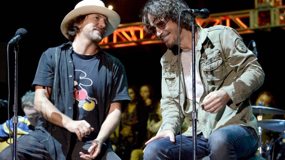Gedenkt seinem verstorbenen Freund Chris Cornell: Eddie Vedder von Pearl Jam.