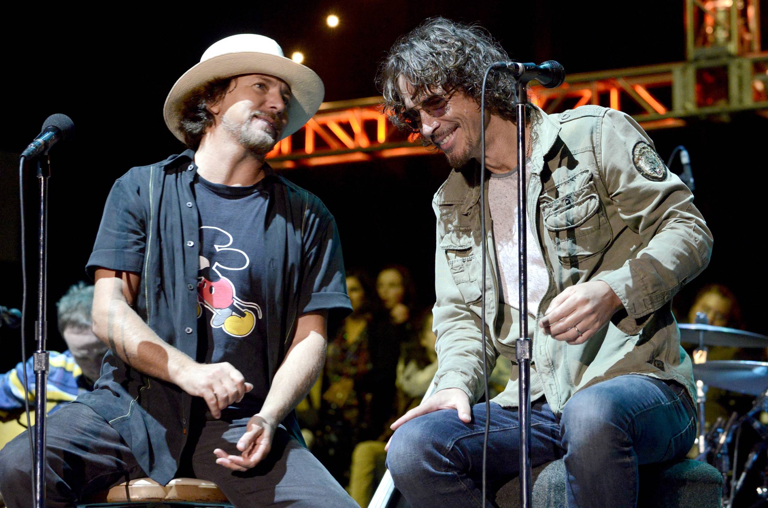 Gedenkt seinem verstorbenen Freund Chris Cornell: Eddie Vedder von Pearl Jam.