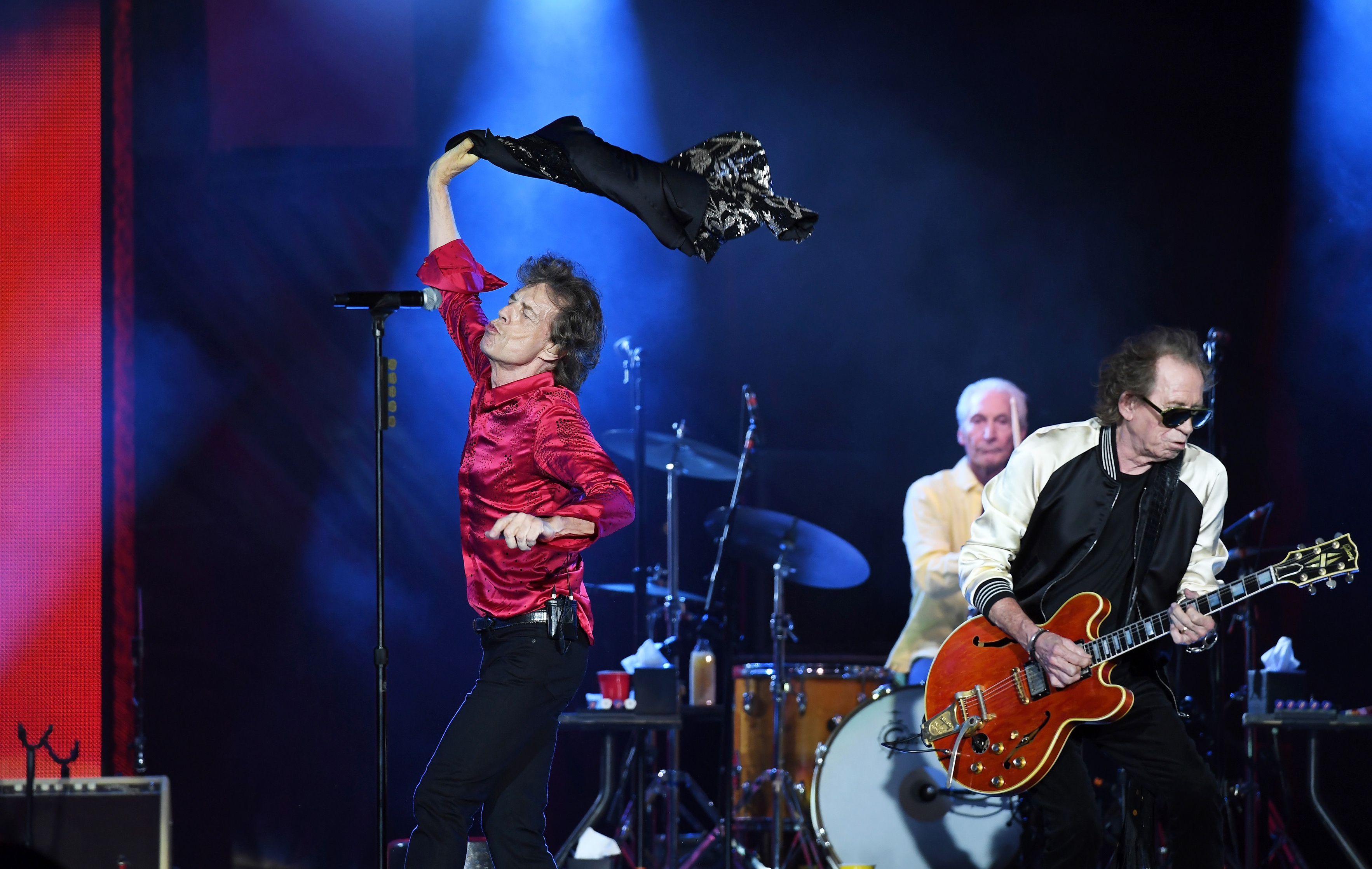 Mick Jagger ist noch äußerst agil für sein Alter