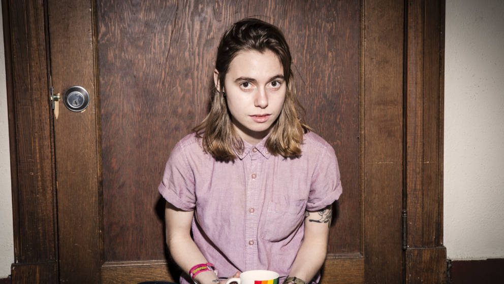 AUSTIN, UNITED STATES - MARCH 18: Julien Baker poses for a portrait at the Central Presbyterian Church on March 18th, 2016 in