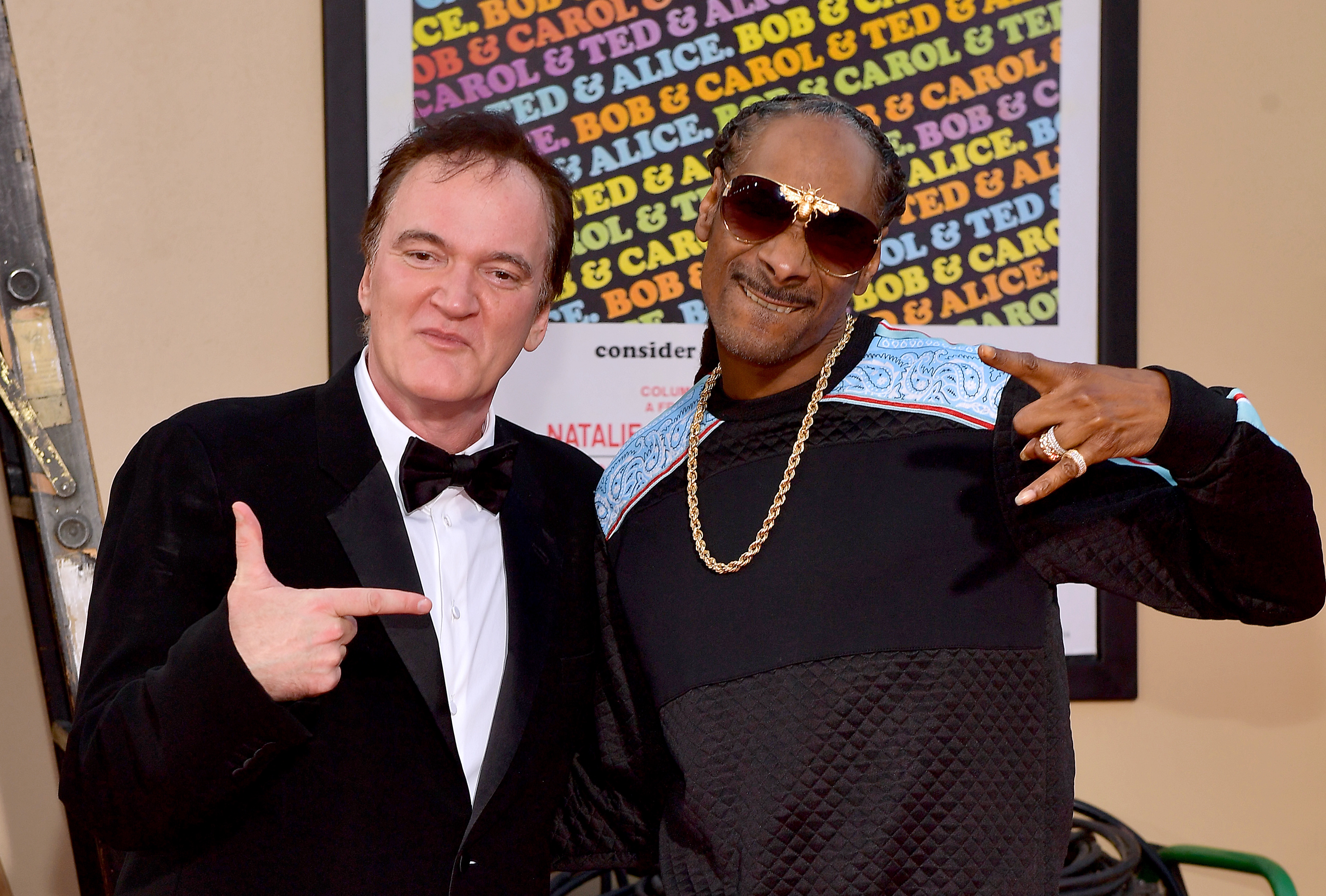 Musikliebhaber Quentin Tarantino und Snoop Dogg bei der Prämiere zu „Once Upon A Time…In Hollywood“