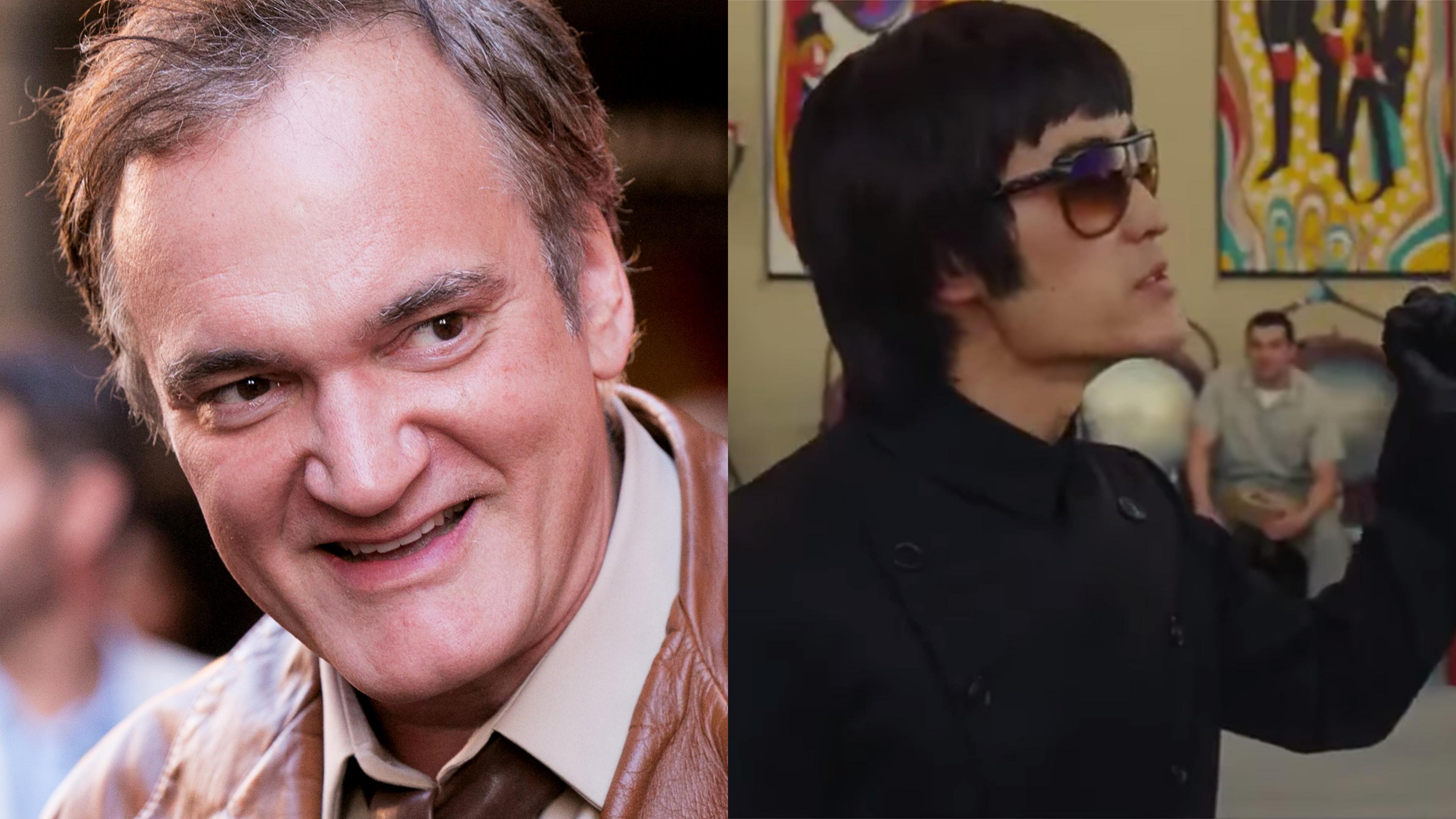 Quentin Tarantino und sein Bruce Lee in „Once Upon A Time In Hollywood“