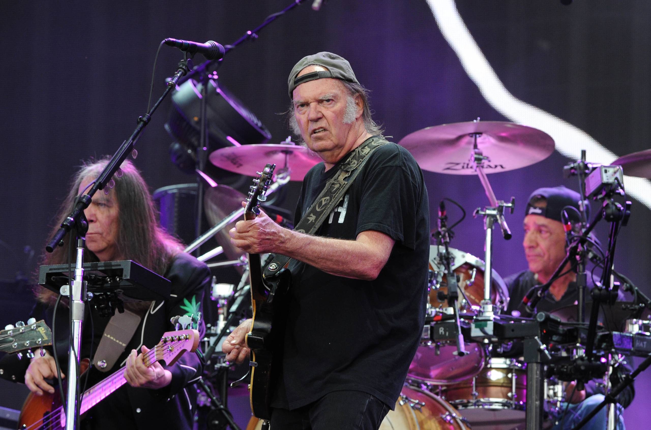 Neil Young und Crazy Horse in London