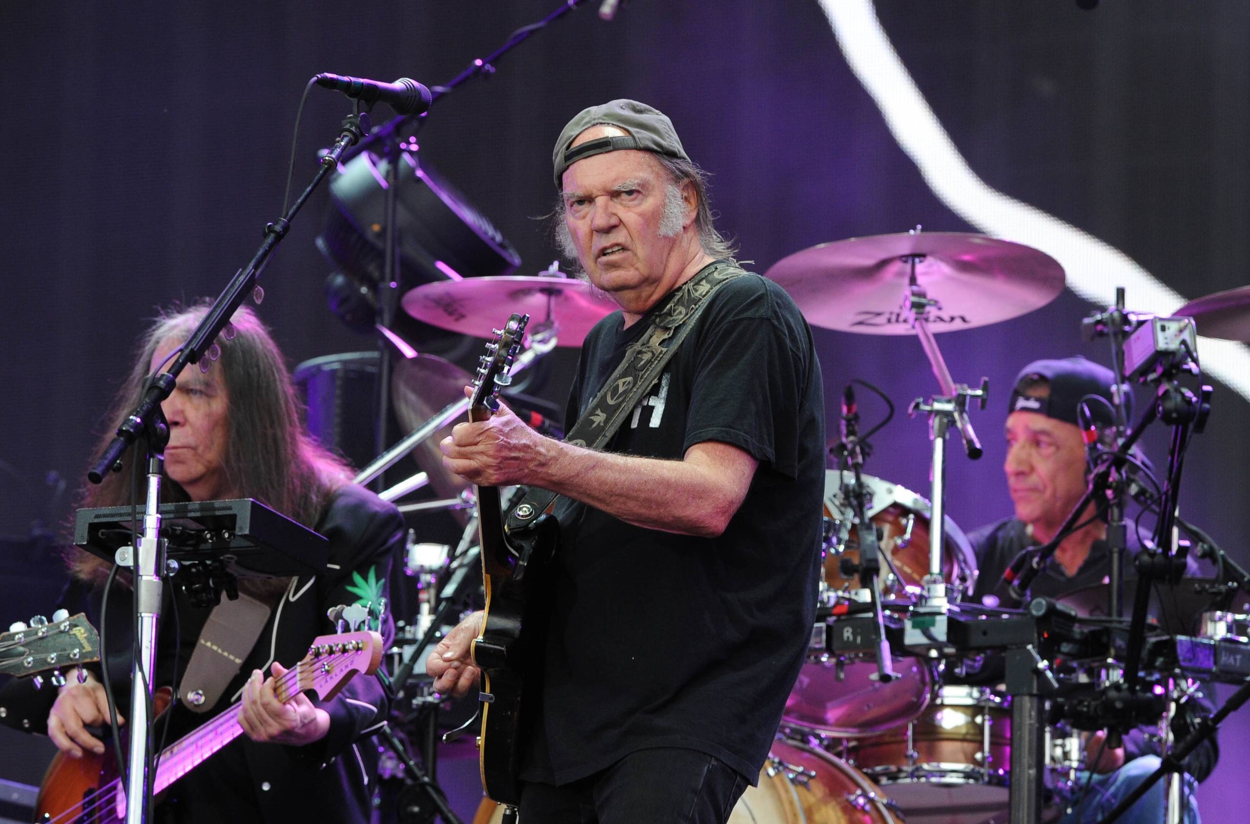 Neil Young And Crazy Horse Reunite For Double Encore After Decade