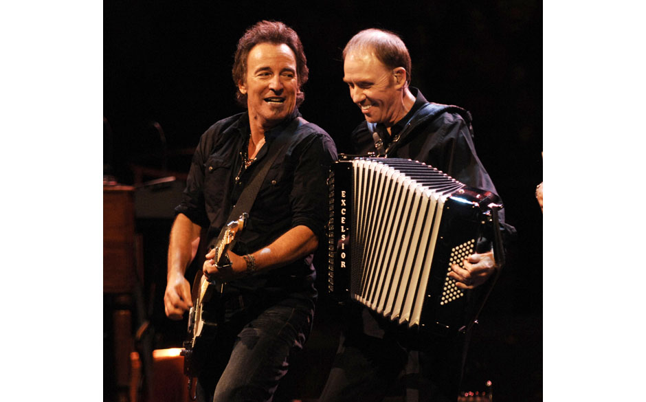 Bruce Springsteen mit Danny Federici am 19. November 2007 in Boston