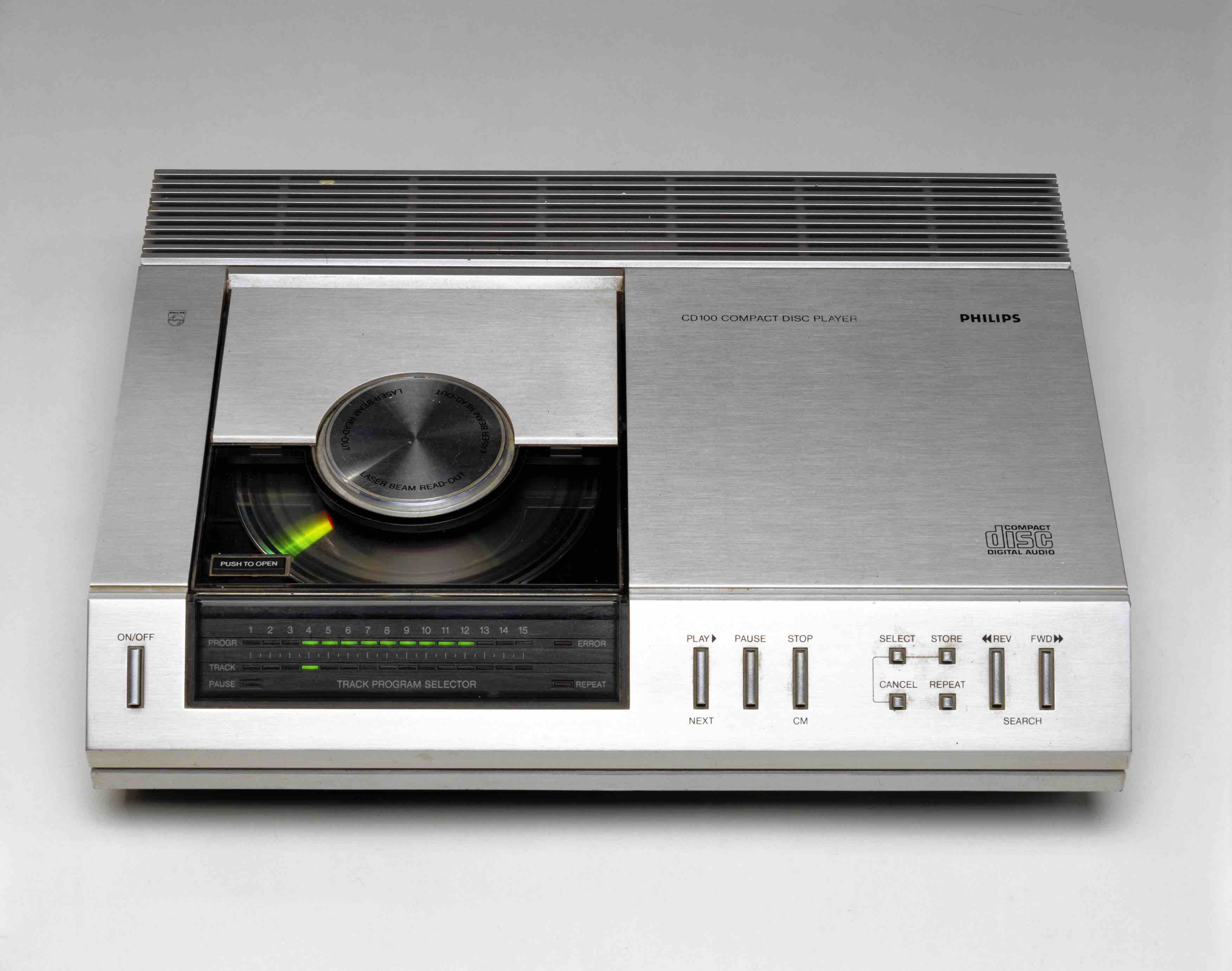 Ein CD-Player von Philips.