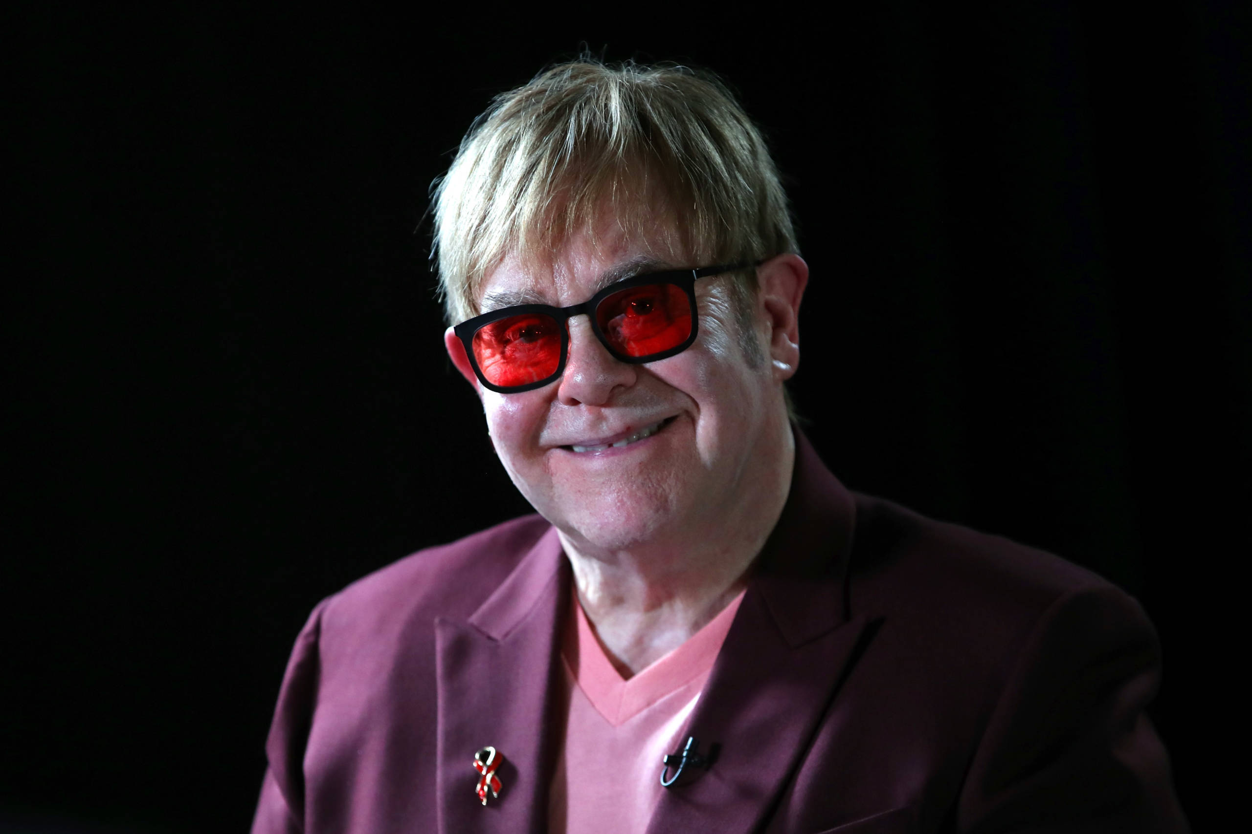 Sir Elton John 2018 in London, England.