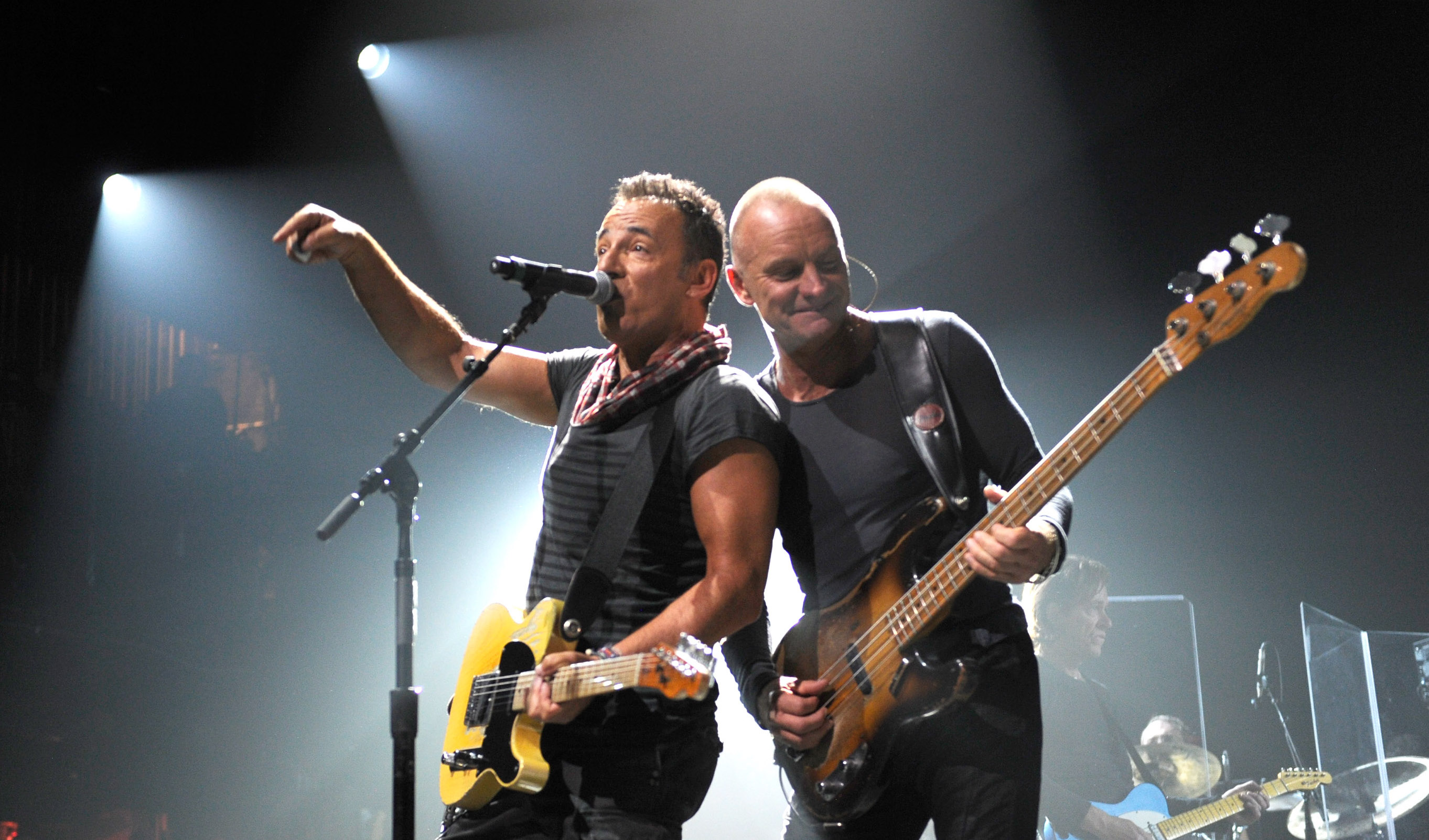 Bruce Springsteen und Sting