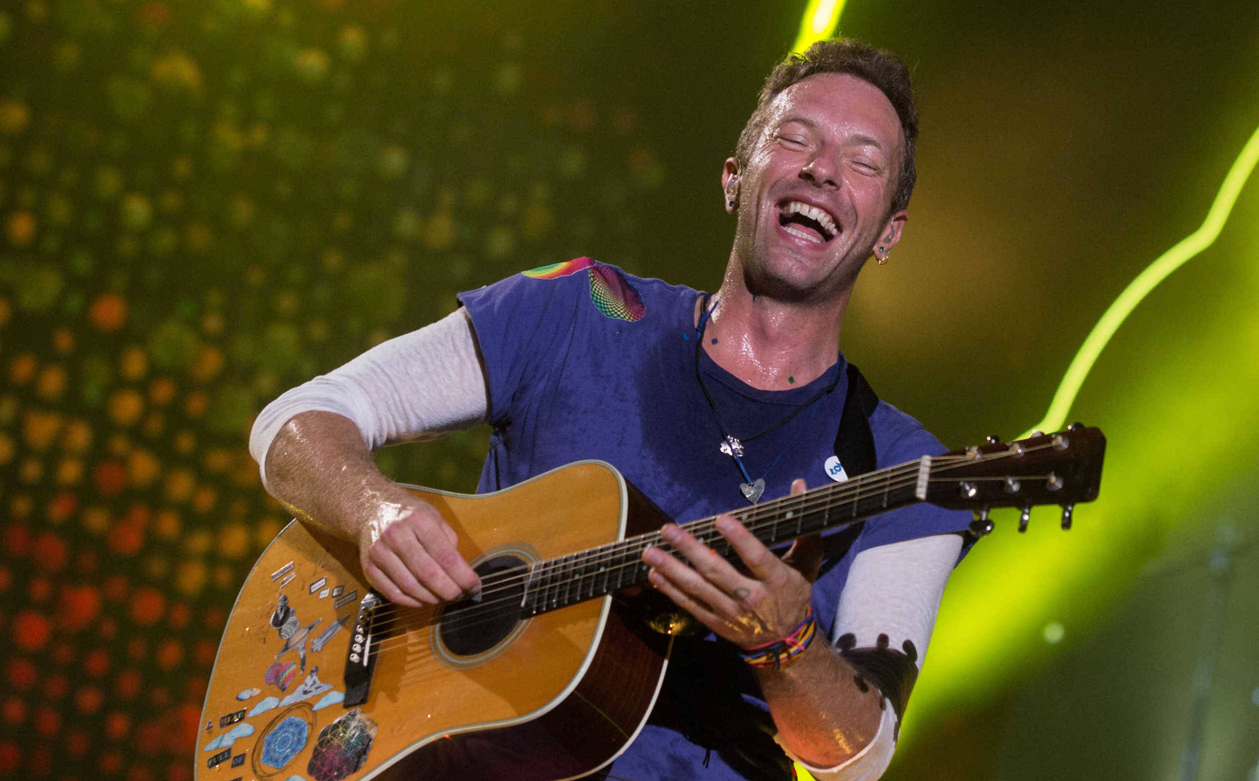 Chris Martin von Coldplay