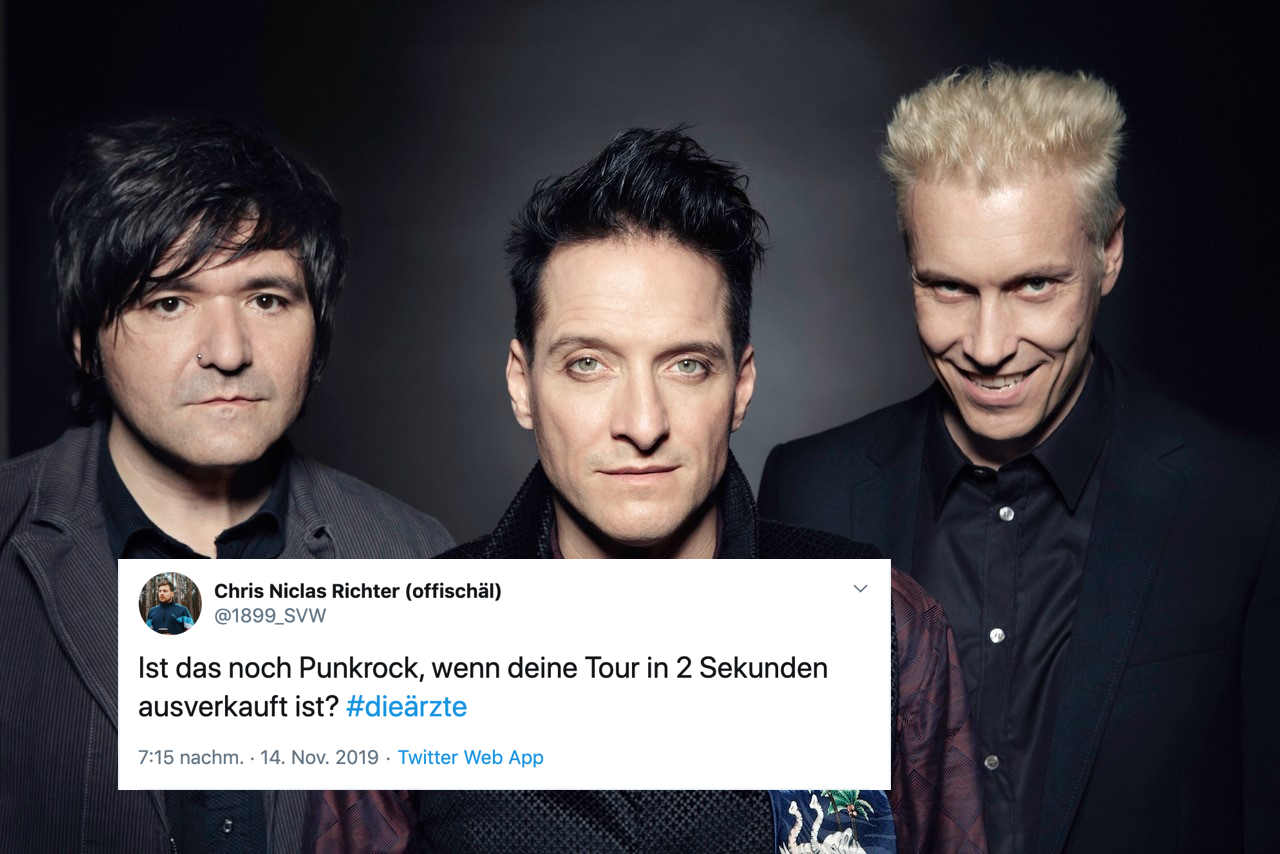 Viele Ärzte-Fans nahmen den Ticket-Ärger mit Humor