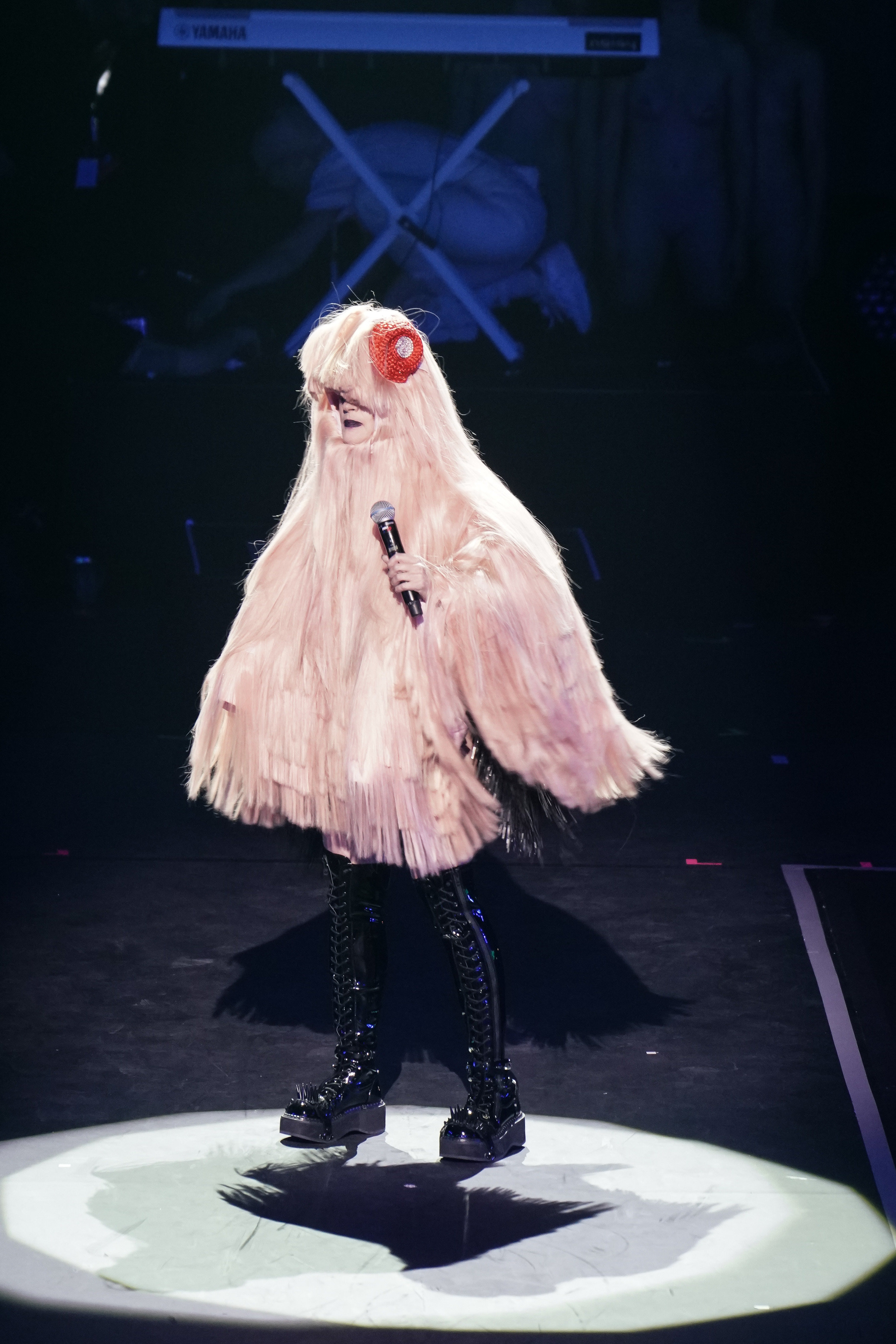 Mit individuellem Look: Peaches