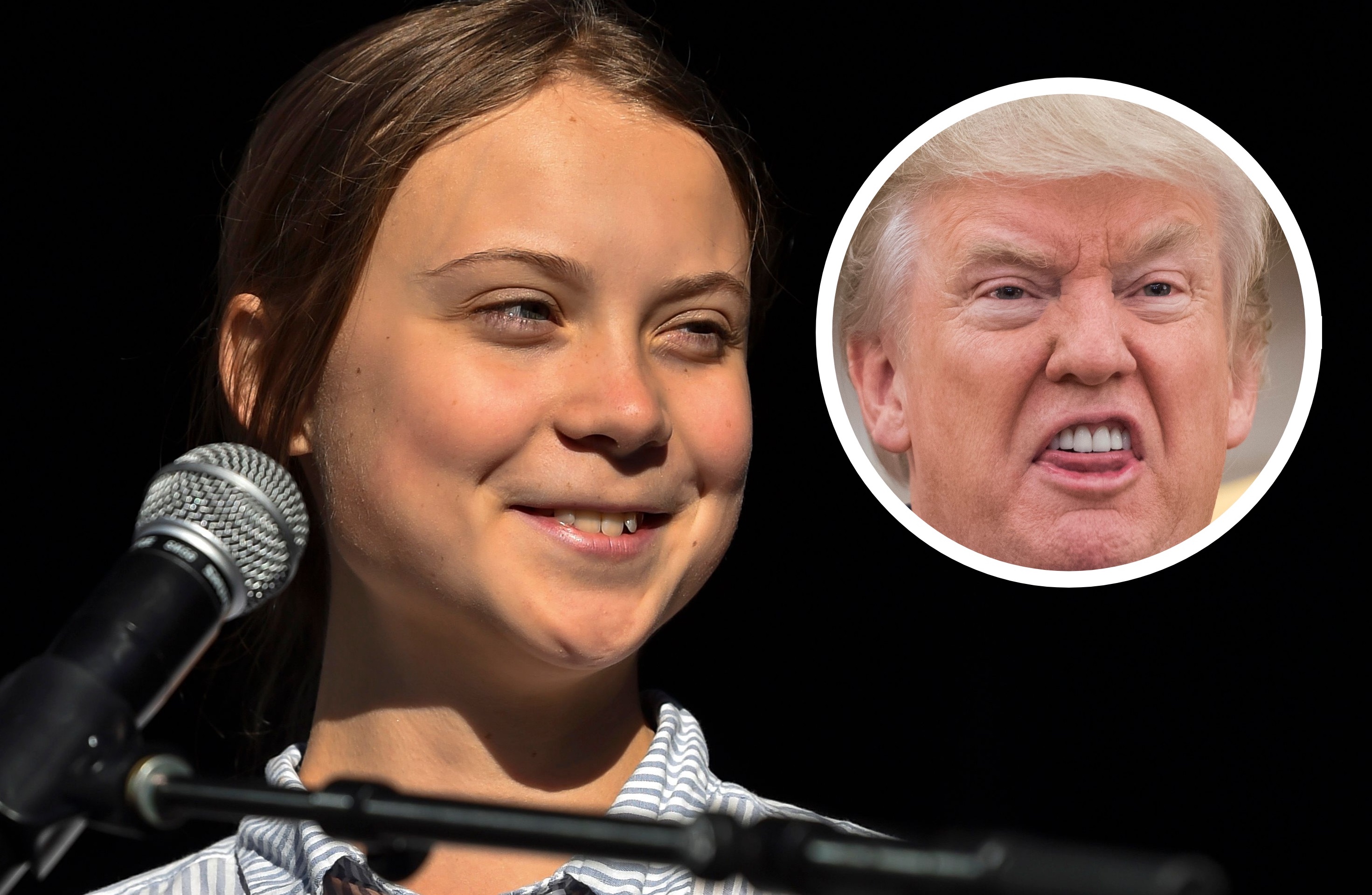 Greta Thunberg lässt sich von Donald Trump nicht provozieren