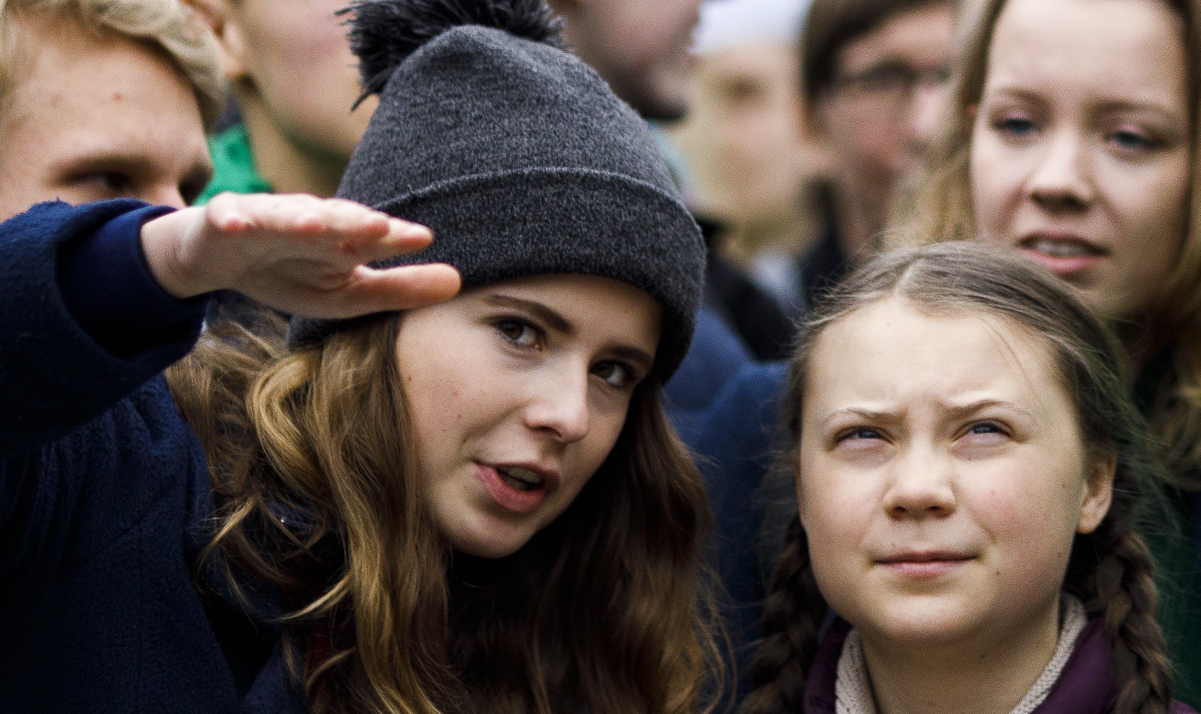 Wie viel Weitsicht beweisen die Initiatoren von „Fridays For Future“? Luisa Neubauer und Greta Thunberg bei einer Demo in Berlin