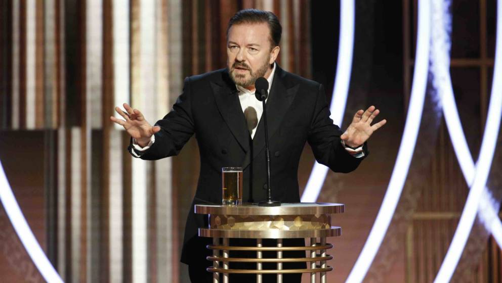 Ricky Gervais bei den Golden Globes