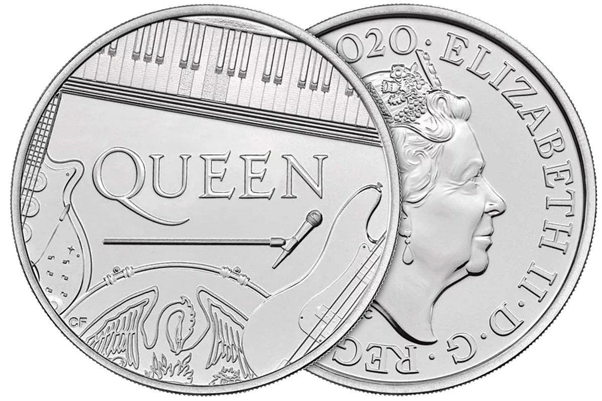 Die offizielle Queen-Münze der Königlichen Münzanstalt