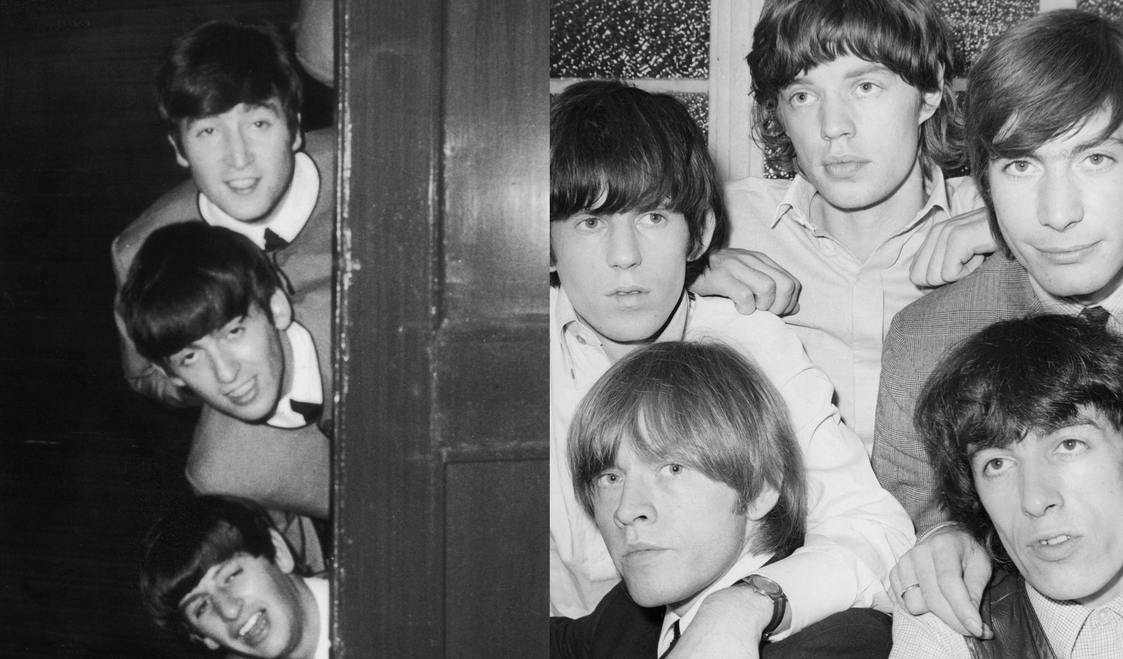 Den Auftritt der Stones wollten sich die Beatles nicht entgehen lassen