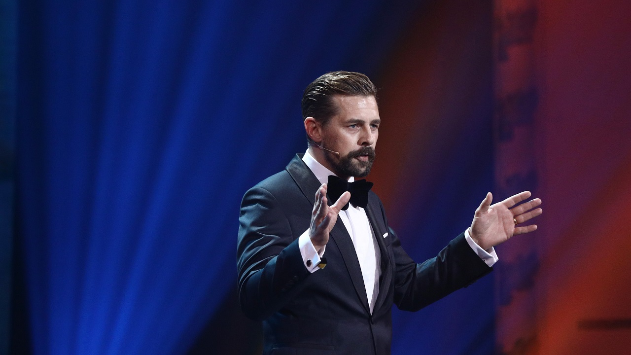 Klaas Heufer-Umlauf 2019 bei den "GQ Men Of The Year"-Awards.