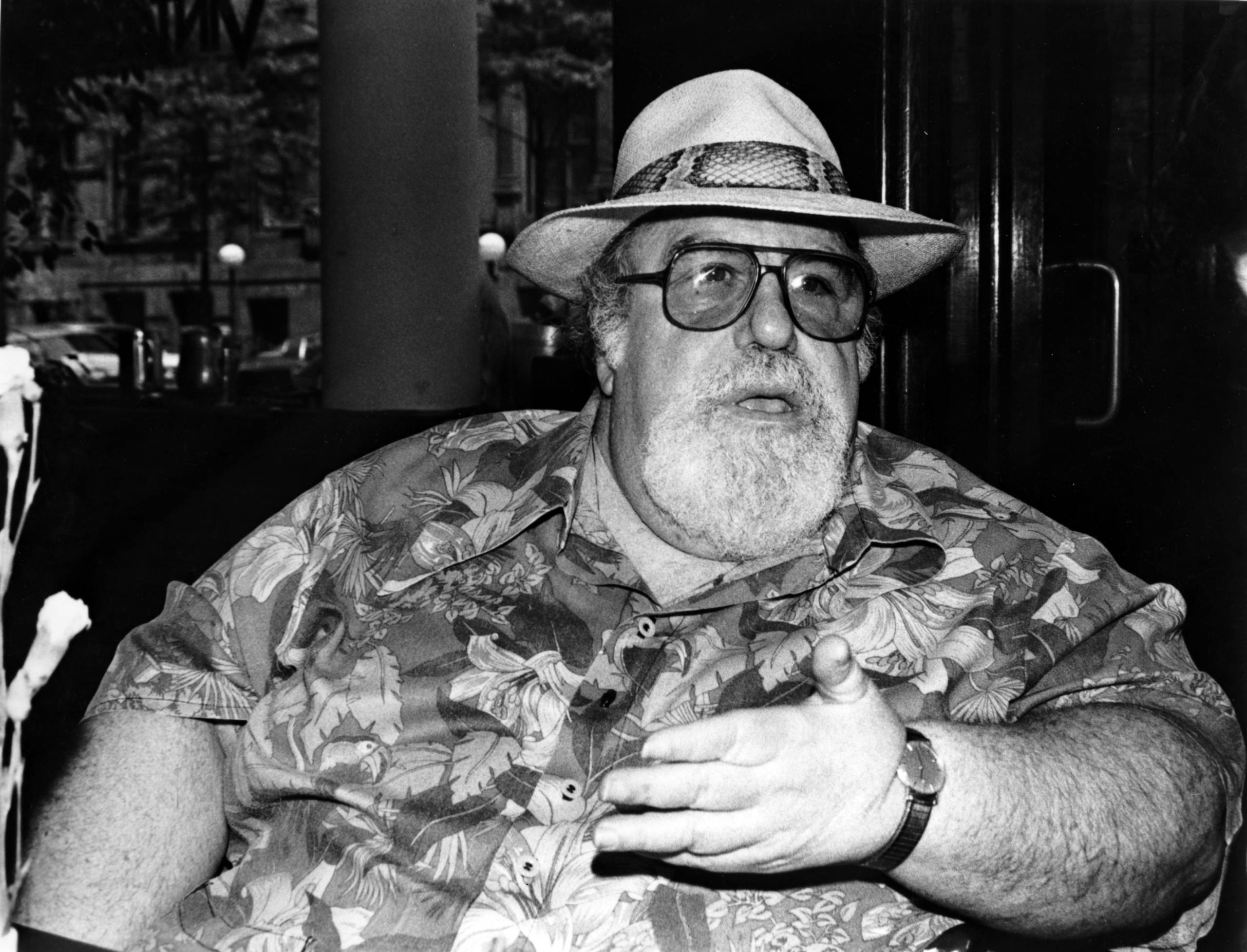 UNSPECIFIED - MAY 18:  Photo of Doc Pomus in NYC, 5-18-86  (Photo by Charles Paul Harris/Michael Ochs Archives/Getty Images)