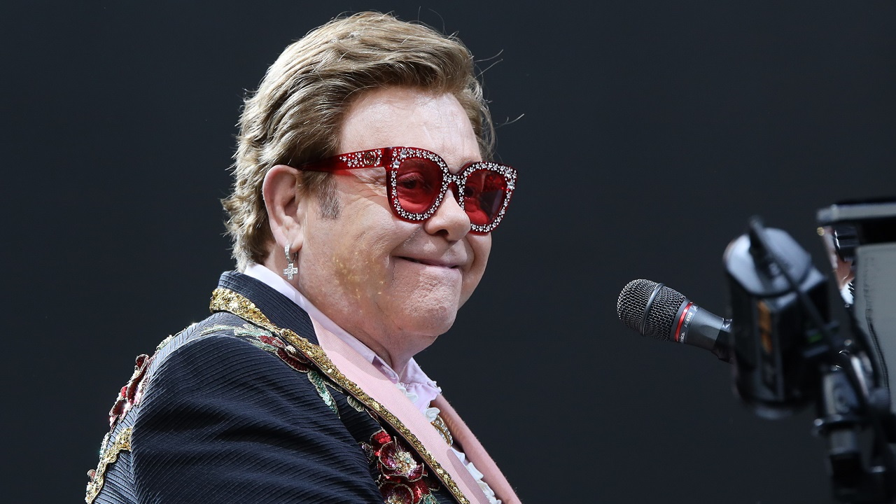 Elton John am 16. Februar 2020 in Auckland, Neuseeland.