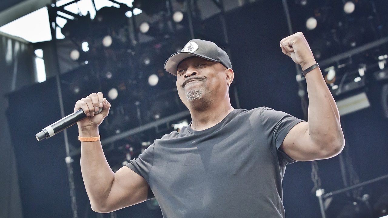 Chuck D von Public Enemy am 18. Mai 2019 live in Berlin.