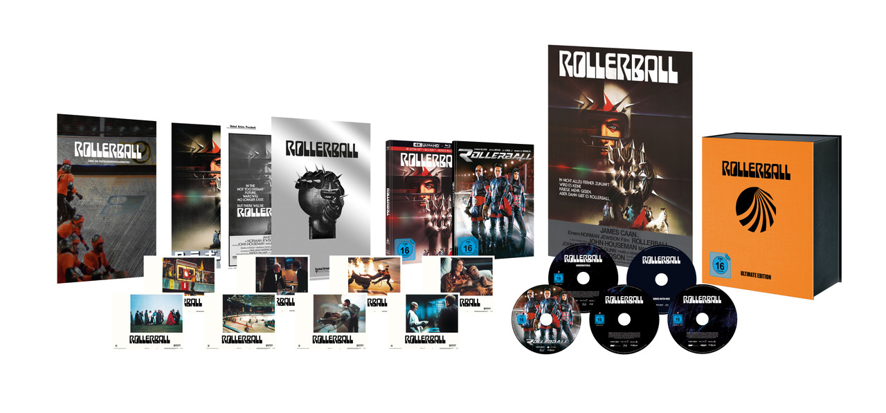 Der Inhalt der Ultimate Edition von „Rollerball“