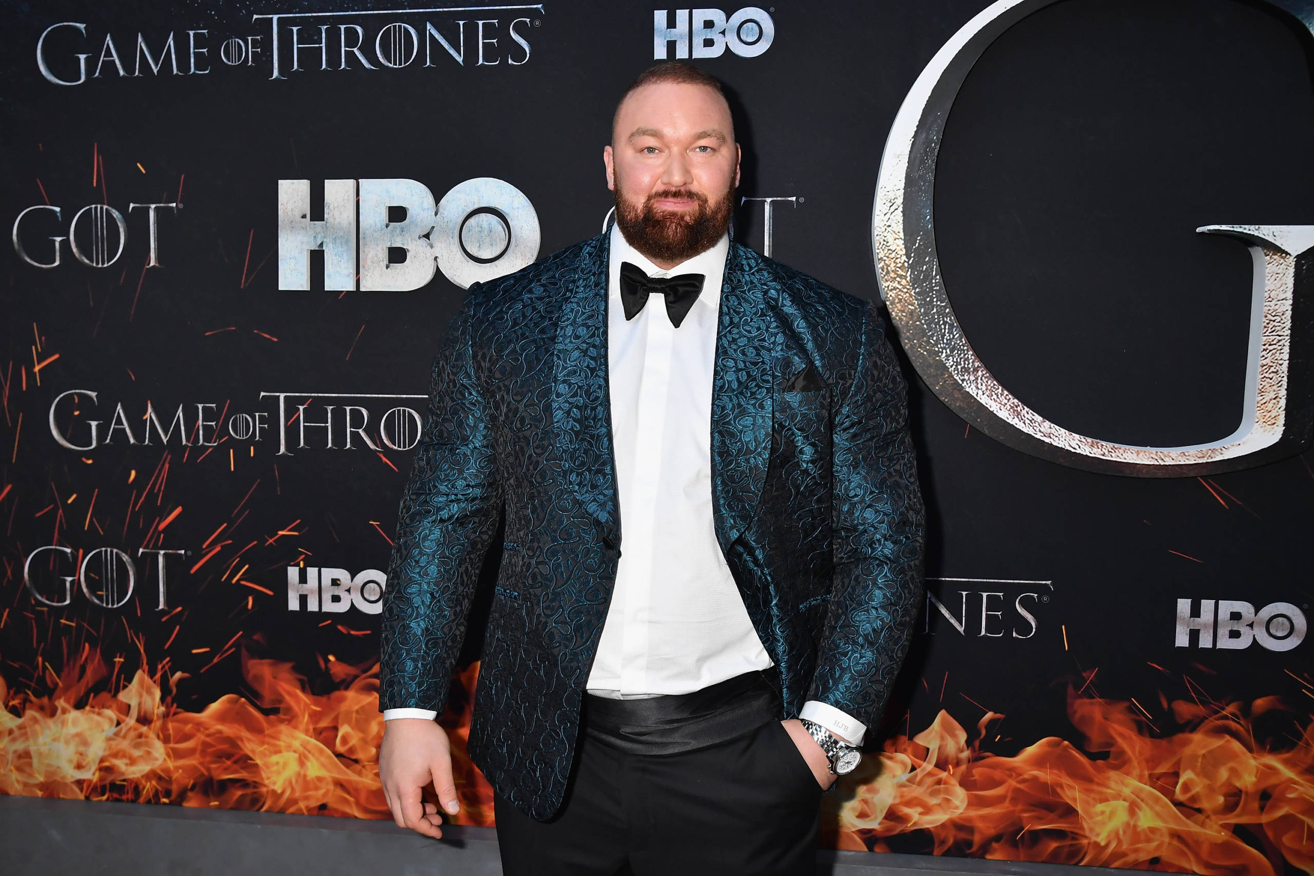 Hafþór Júlíus Björnsson bei der Premiere der 8.Staffel für "Game Of Thrones"