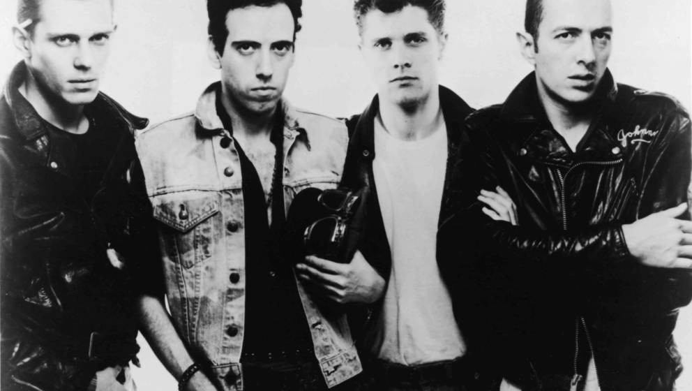 The Clash, 1983. Paul Simonon, Mick Jones, Pete Howard, Joe Strummer