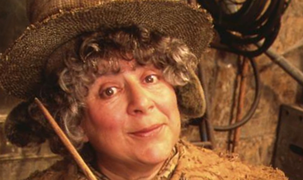 Miriam Margolyes als Professorin Sprout in der „Harry Potter“-Saga
