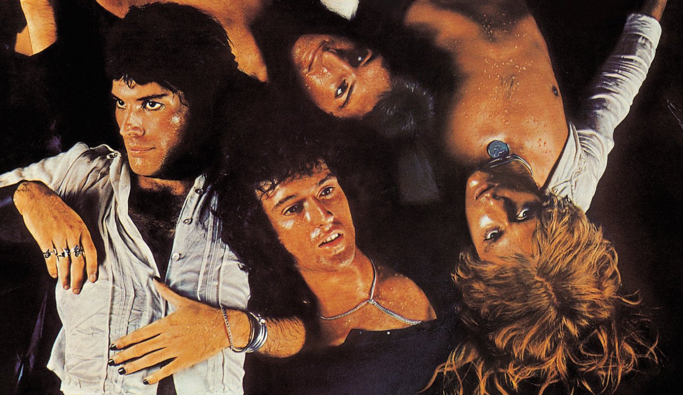 Das epochale Cover von „Sheer Heart Attack“, gestaltet von Mick Rock
