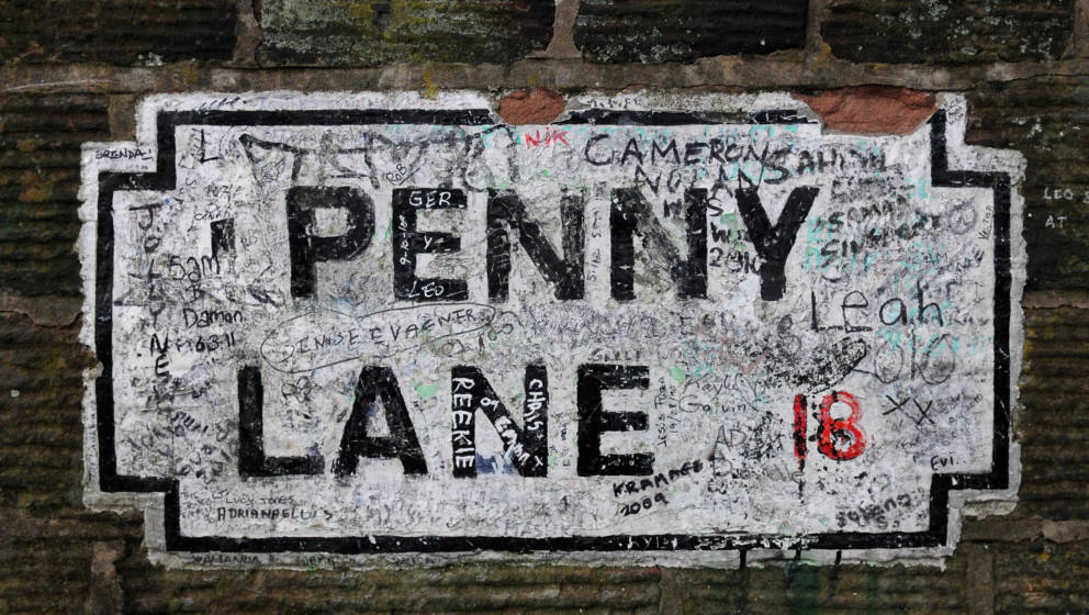 Die berühmte Penny Lane in Liverpool könnte schon bald anders heißen