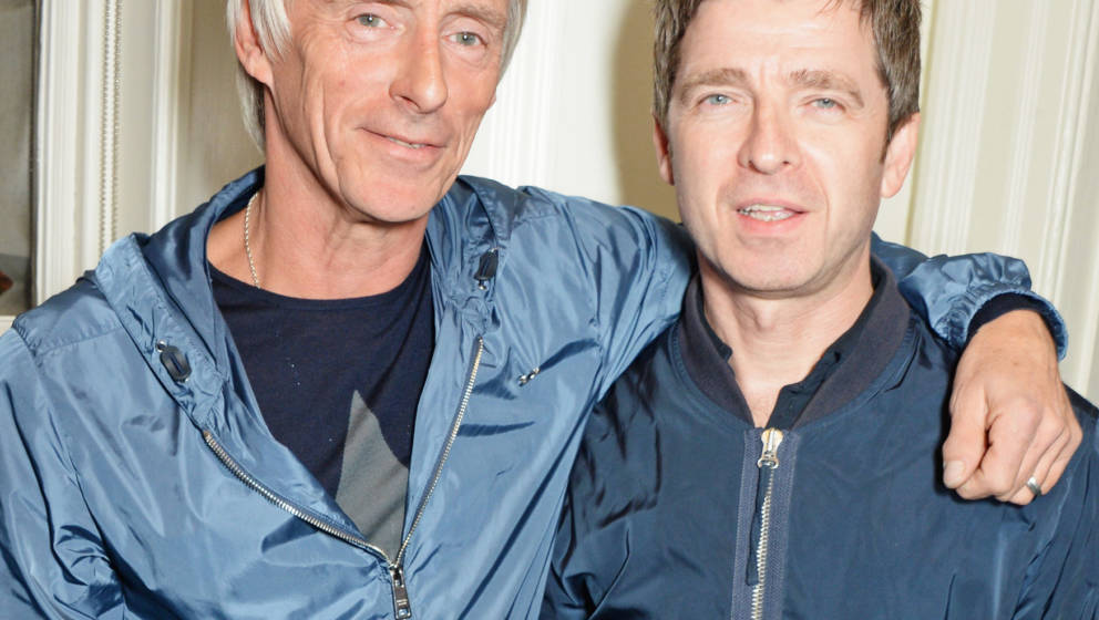 Paul Weller und Noel Gallagher 2014 in London