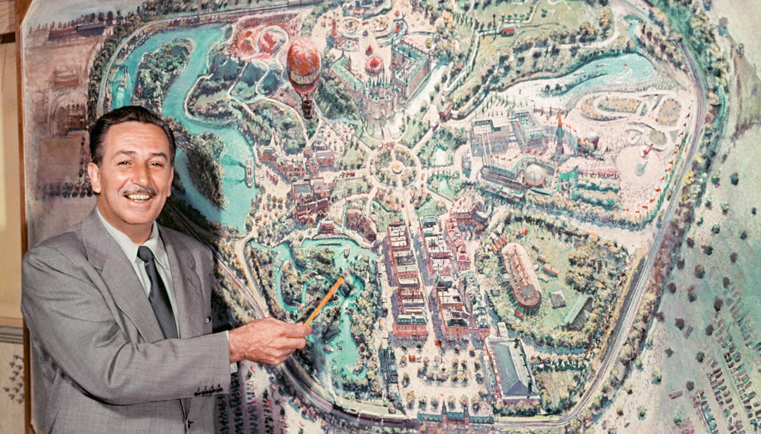 Walt Disney erklärt sein „Disneyland“ in einem TV-Feature 1954