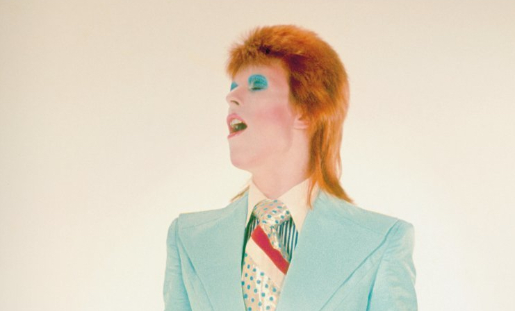 Dieses Bild von Mick Rock ist in dem Bildband  The Rise of David Bowie, 1972–1973 zu finden