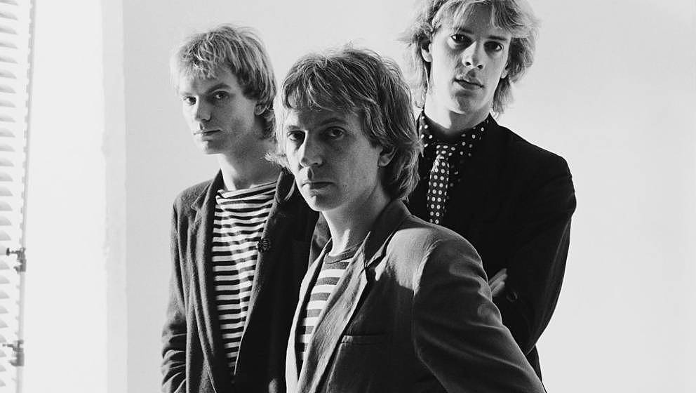 The Polices Sting, Andy Summers und Stewart Copeland hier ca. 1979.
