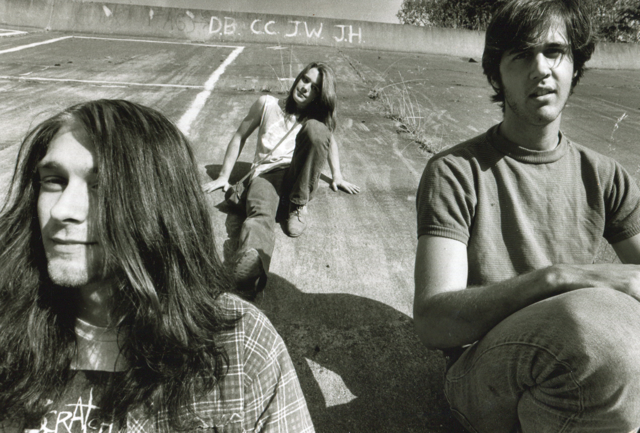Nirvana 1989: Kurt Cobain, Chad Channing und Krist Novoselic