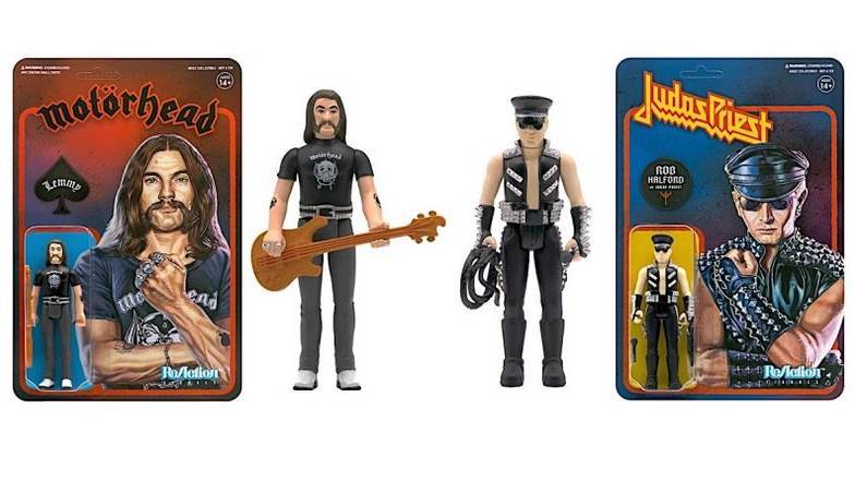 Lemmy Kilmister und Rob Halford als Actionfigur