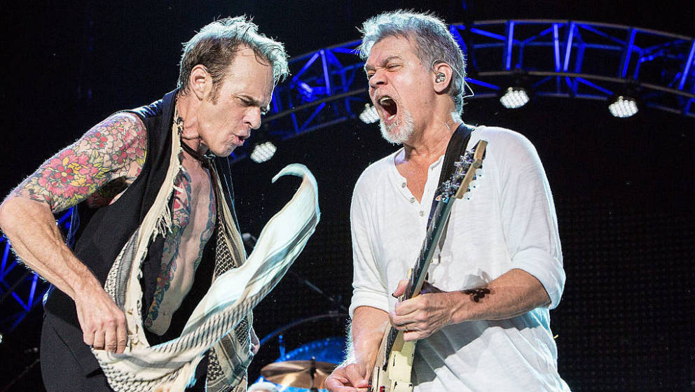 David Lee Roth und Eddie Van Halen hier 2015 in Chula Vista, Kalifornien.