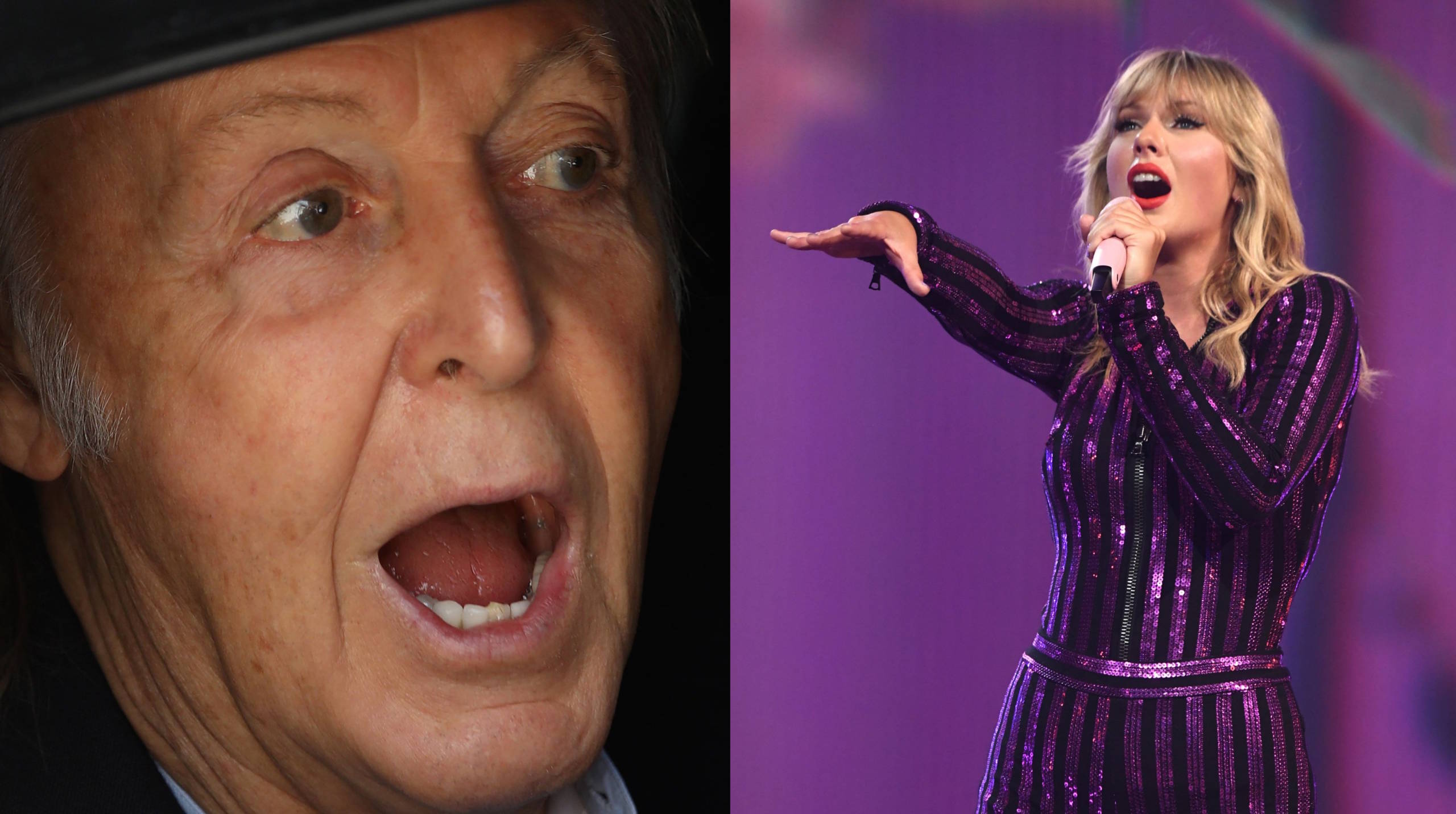 Nehmen Rücksicht aufeinander: Paul McCartney und Taylor Swift