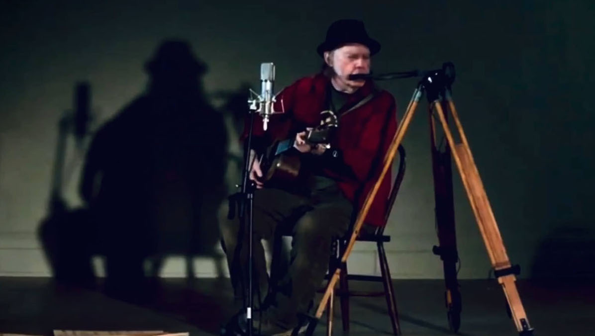 Neil Young während seines Hometown-Konzerts in Ontario 2020