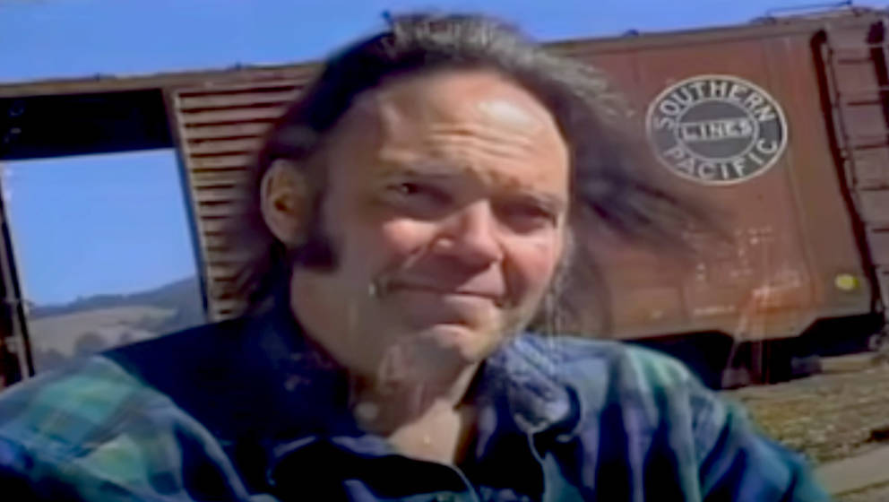 Neil Young steht auf große und kleine Eisenbahnen
