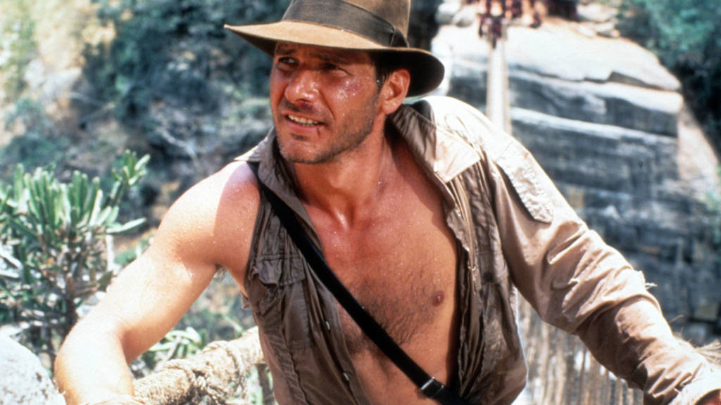 Harrison Ford 1984 als Indiana Jones