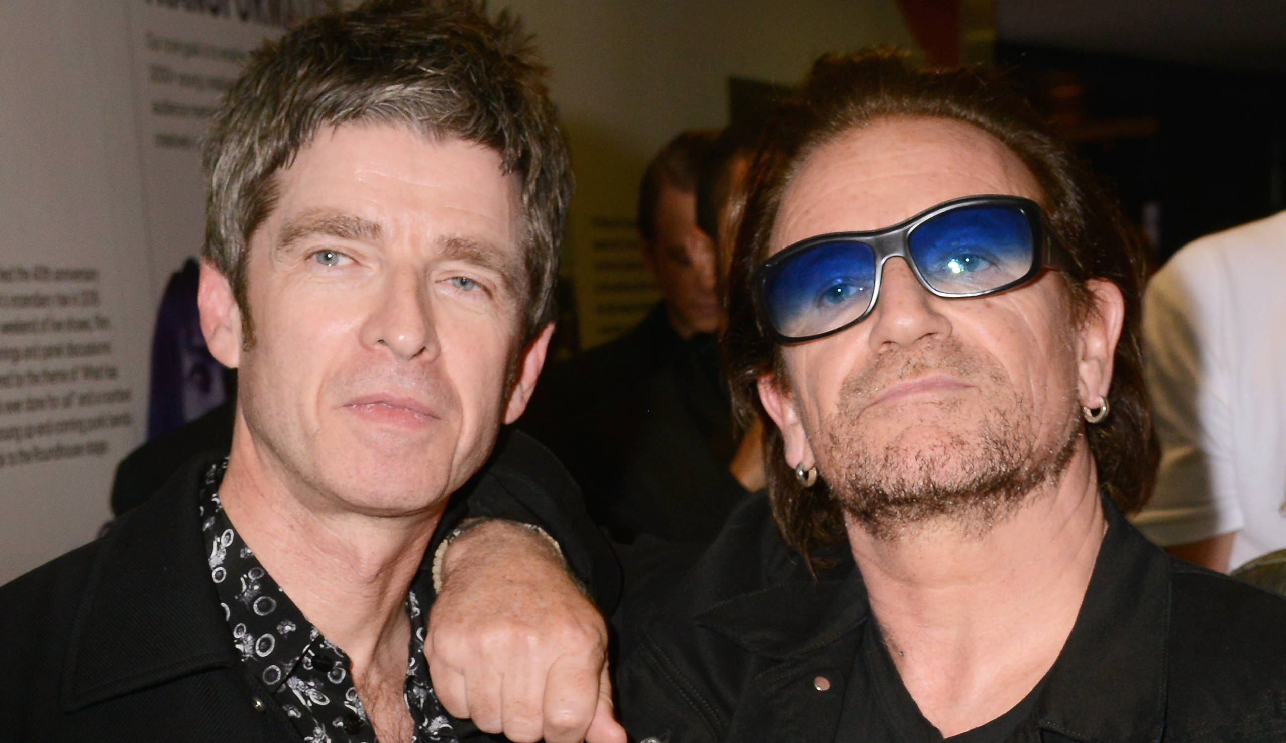 Schon lange gut befreundet: Noel Gallagher und Bono