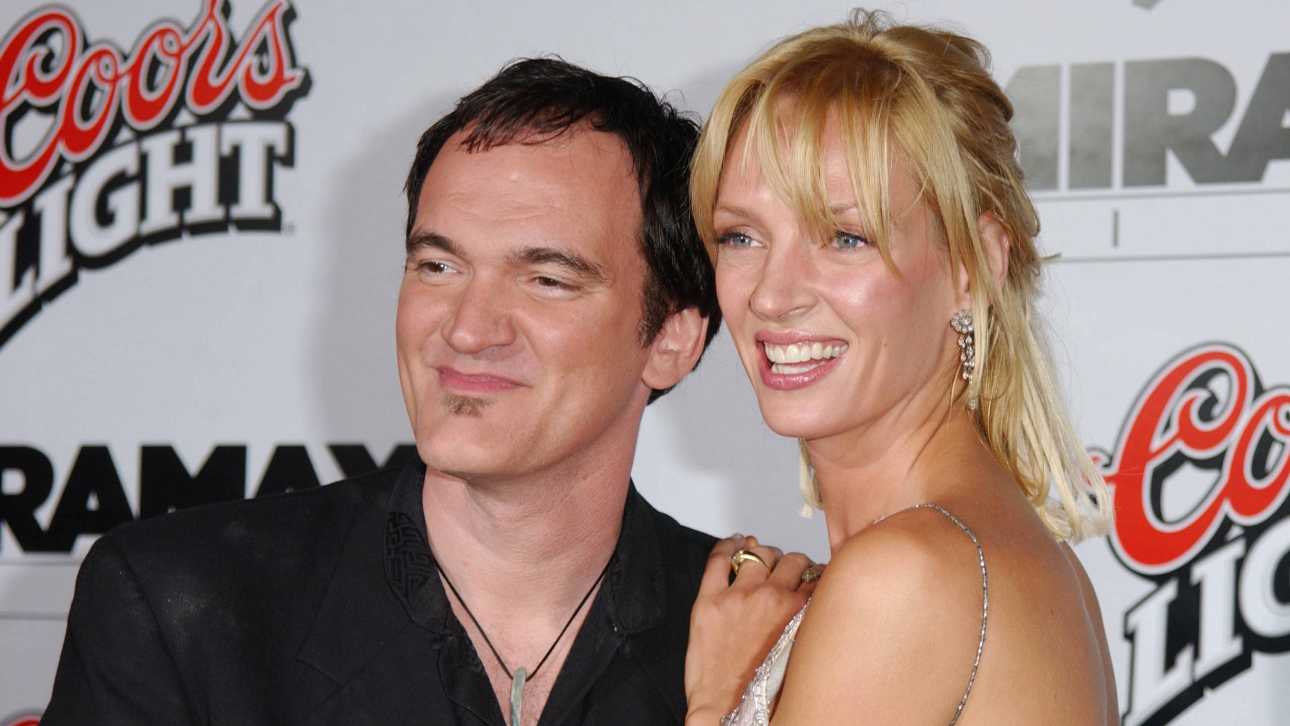 Quentin Tarantino und Uma Thurman