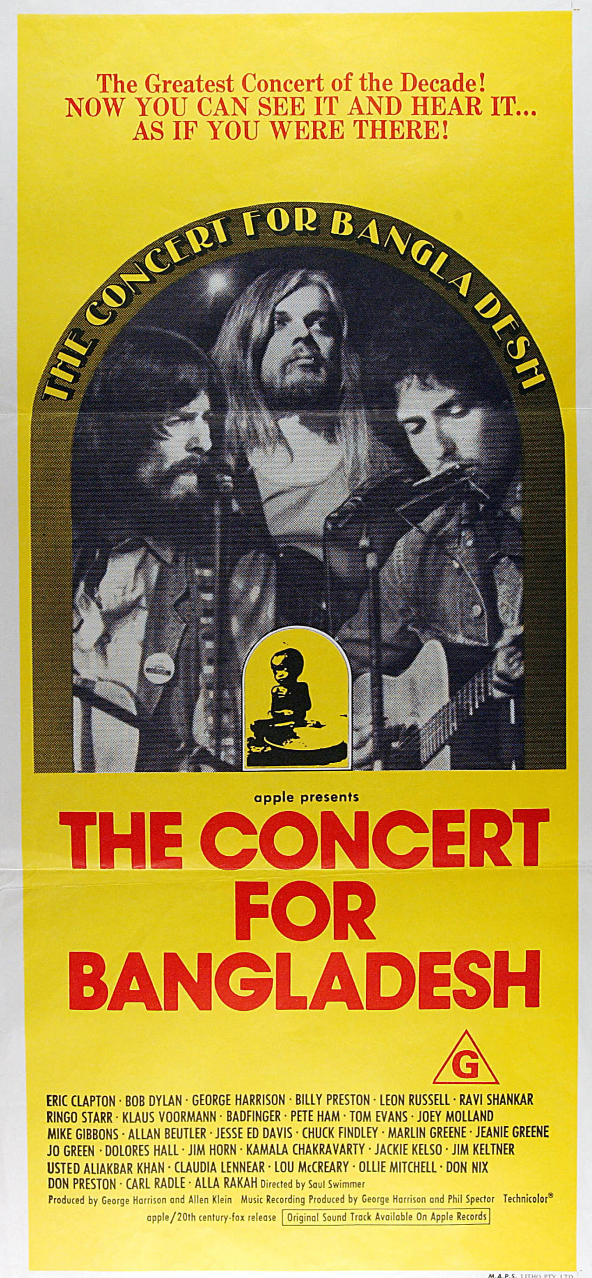 Legendäre Konzerte The Concert For Bangladesh 1971