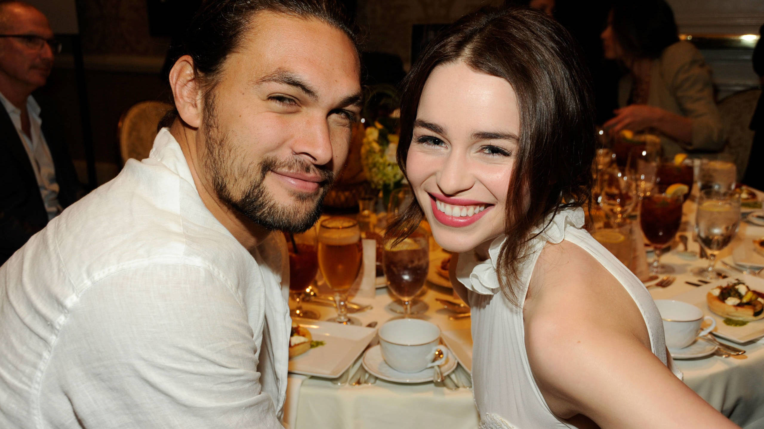 Emilia Clarke Jason Momoa