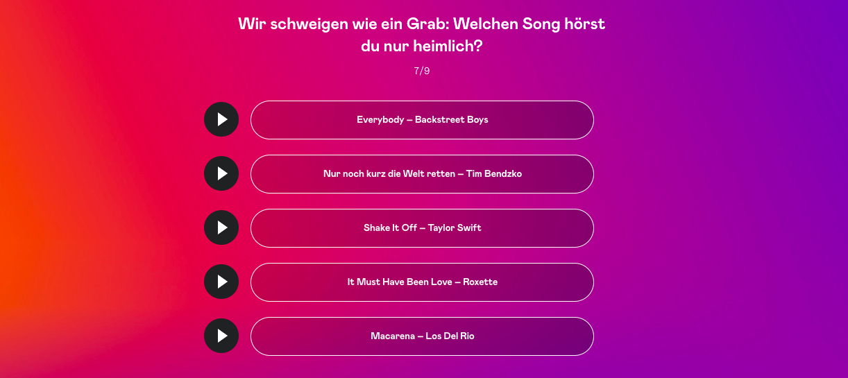 Warum nur heimlich? ;-)