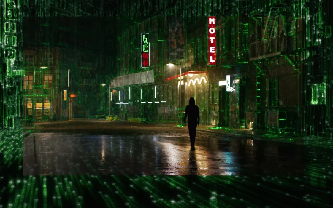 Szene aus dem Trailer zu „The Matrix Resurrections“
