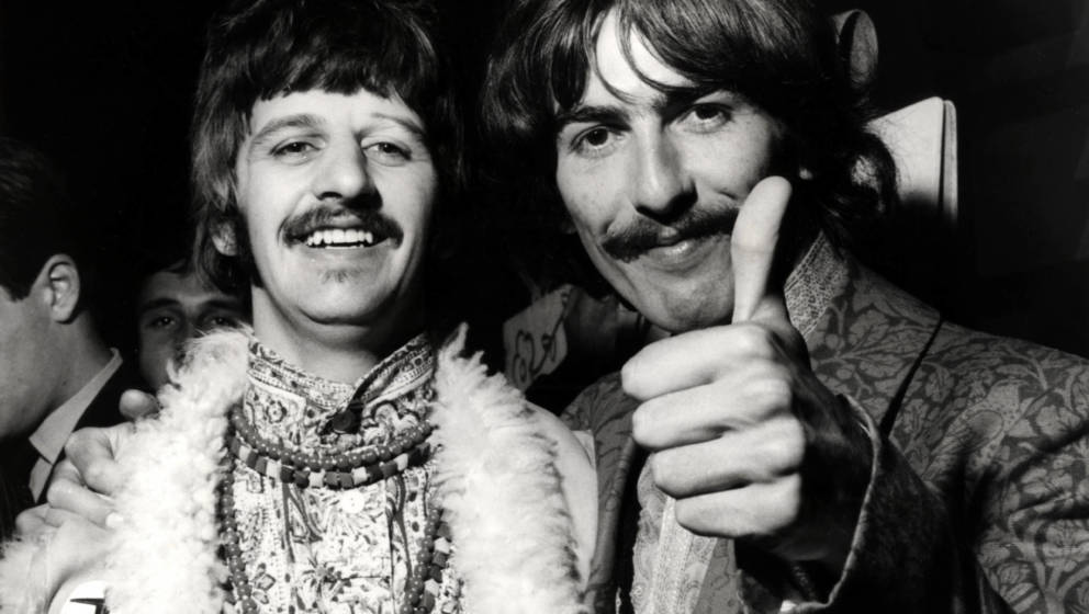 George Harrison und Ringo Starr